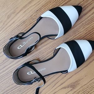 Laundry Black and White shoes